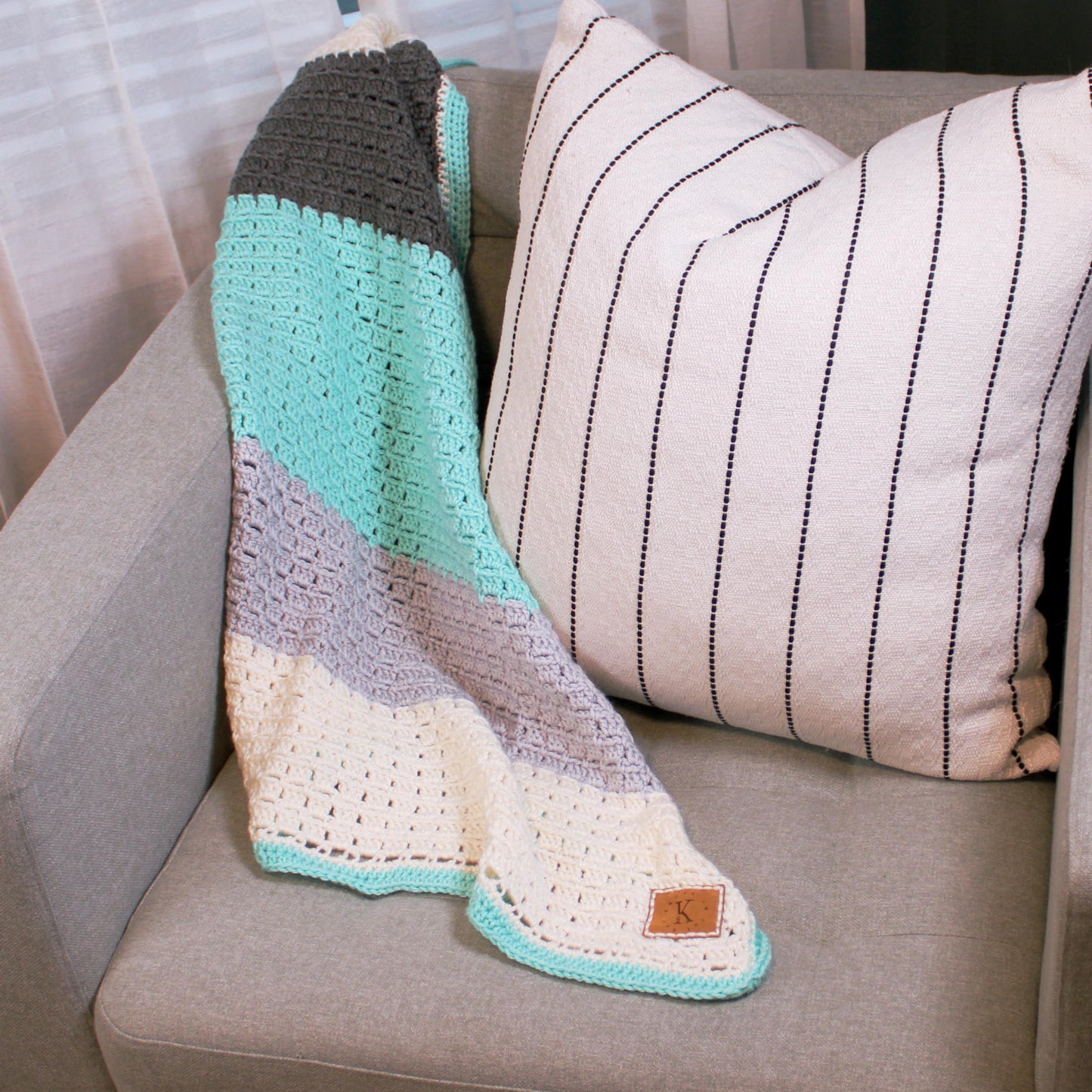Cloud Cover Crochet Baby Blanket