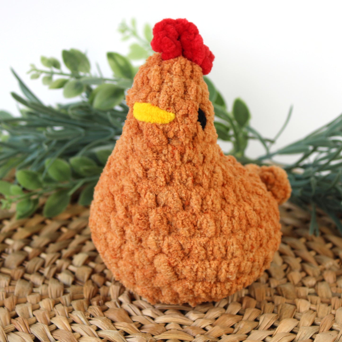 Handmade Plush Chicken