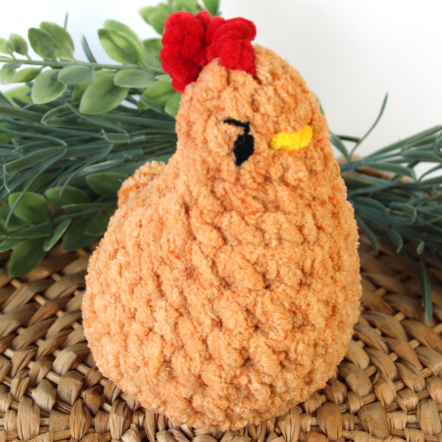 Handmade Plush Chicken