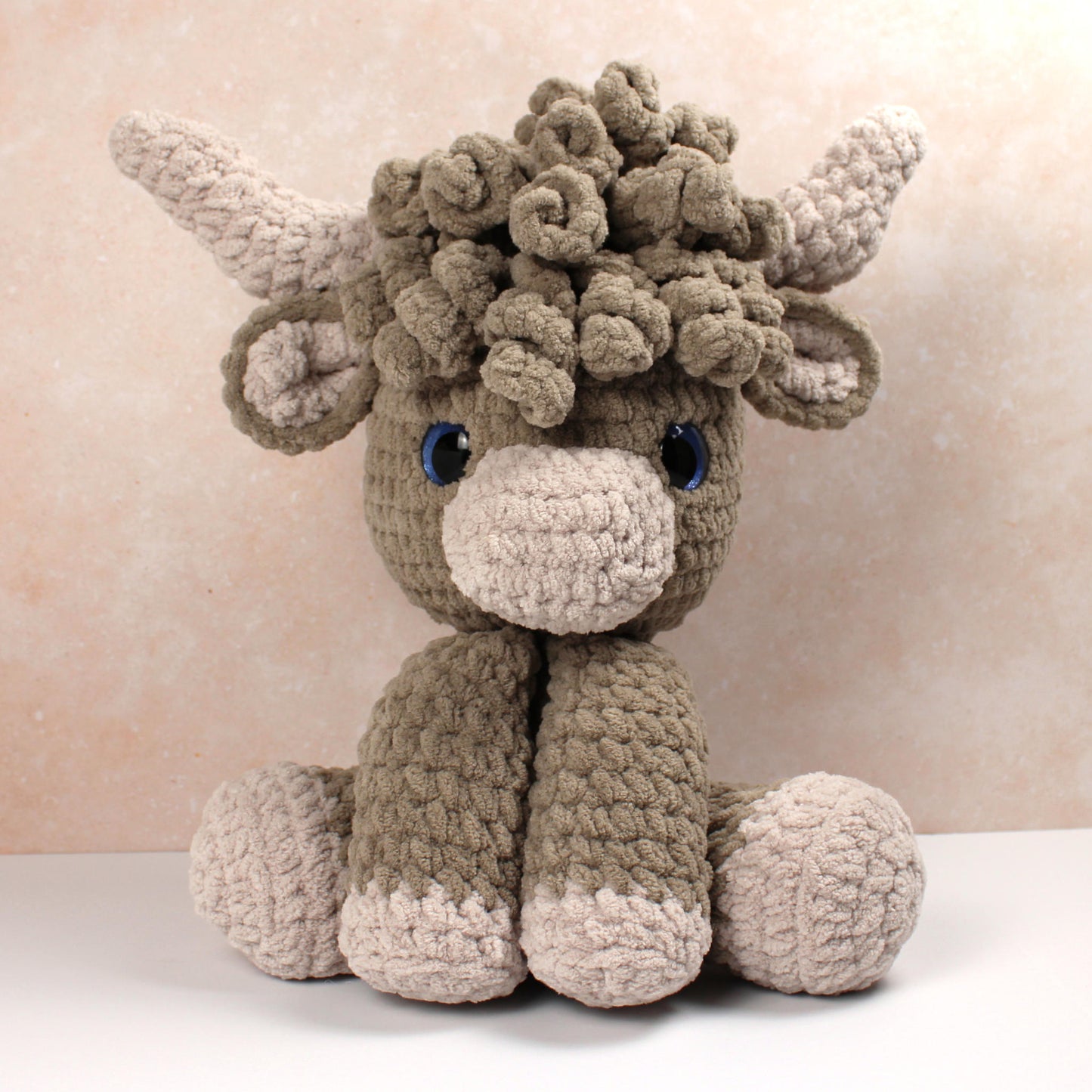 Handmade Highland Cow Plush