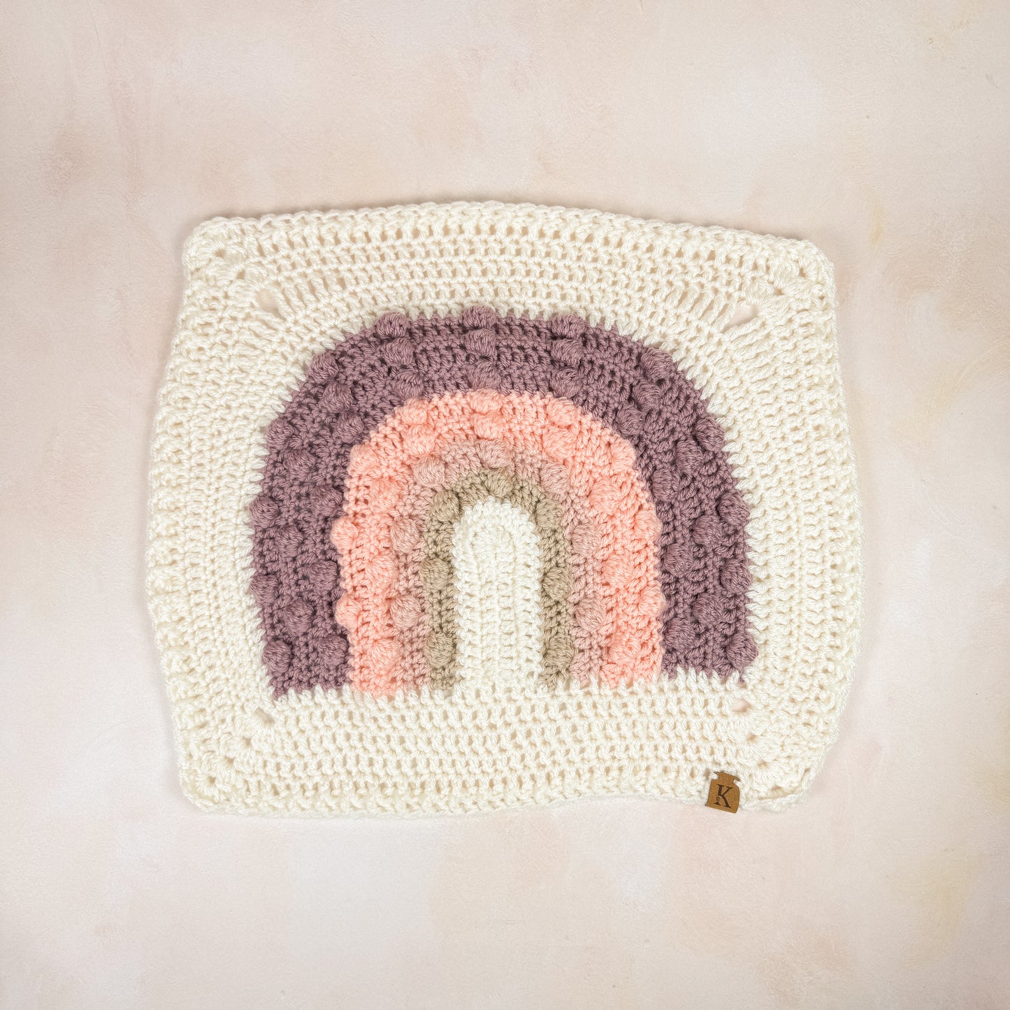 Rainbow Lovey Blanket