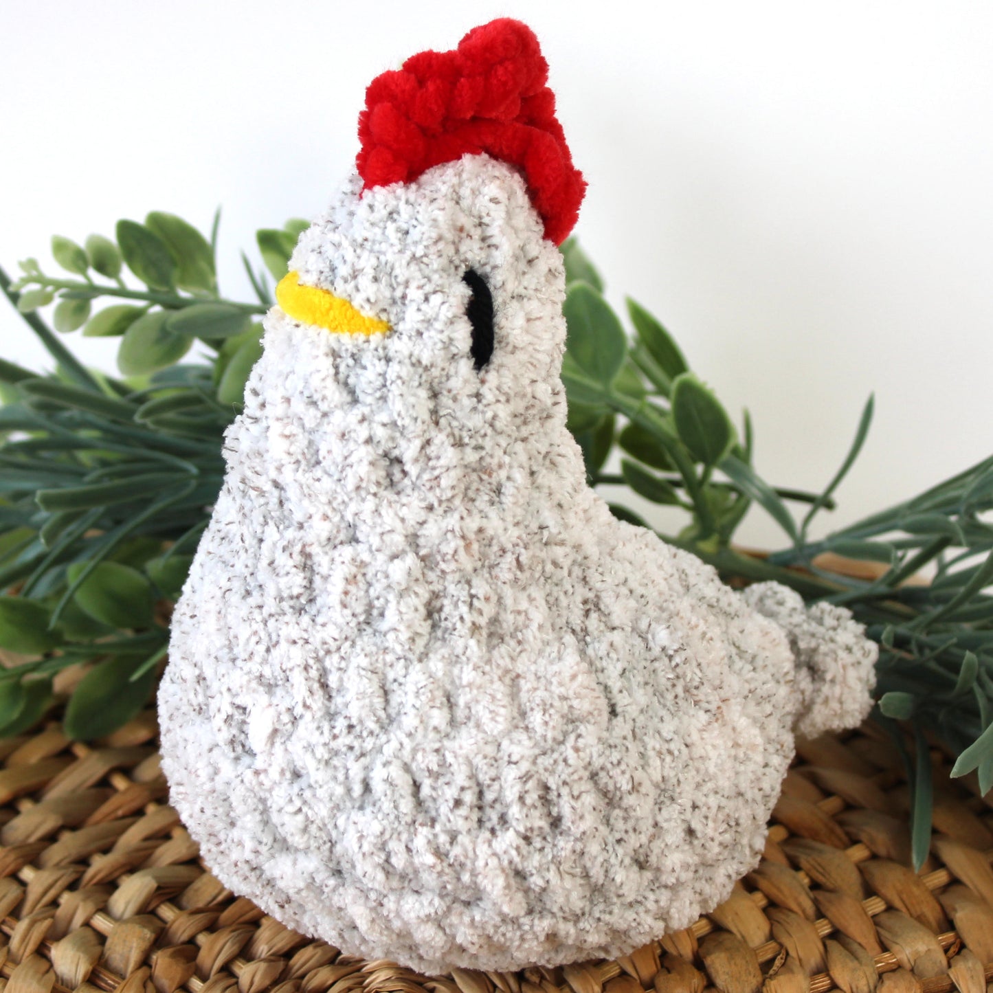 Handmade Plush Chicken