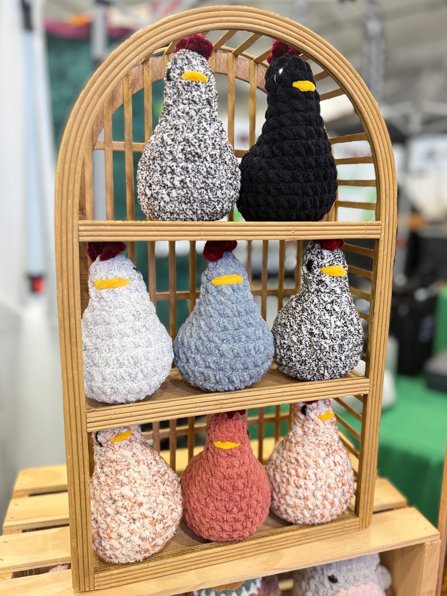Handmade Plush Chicken