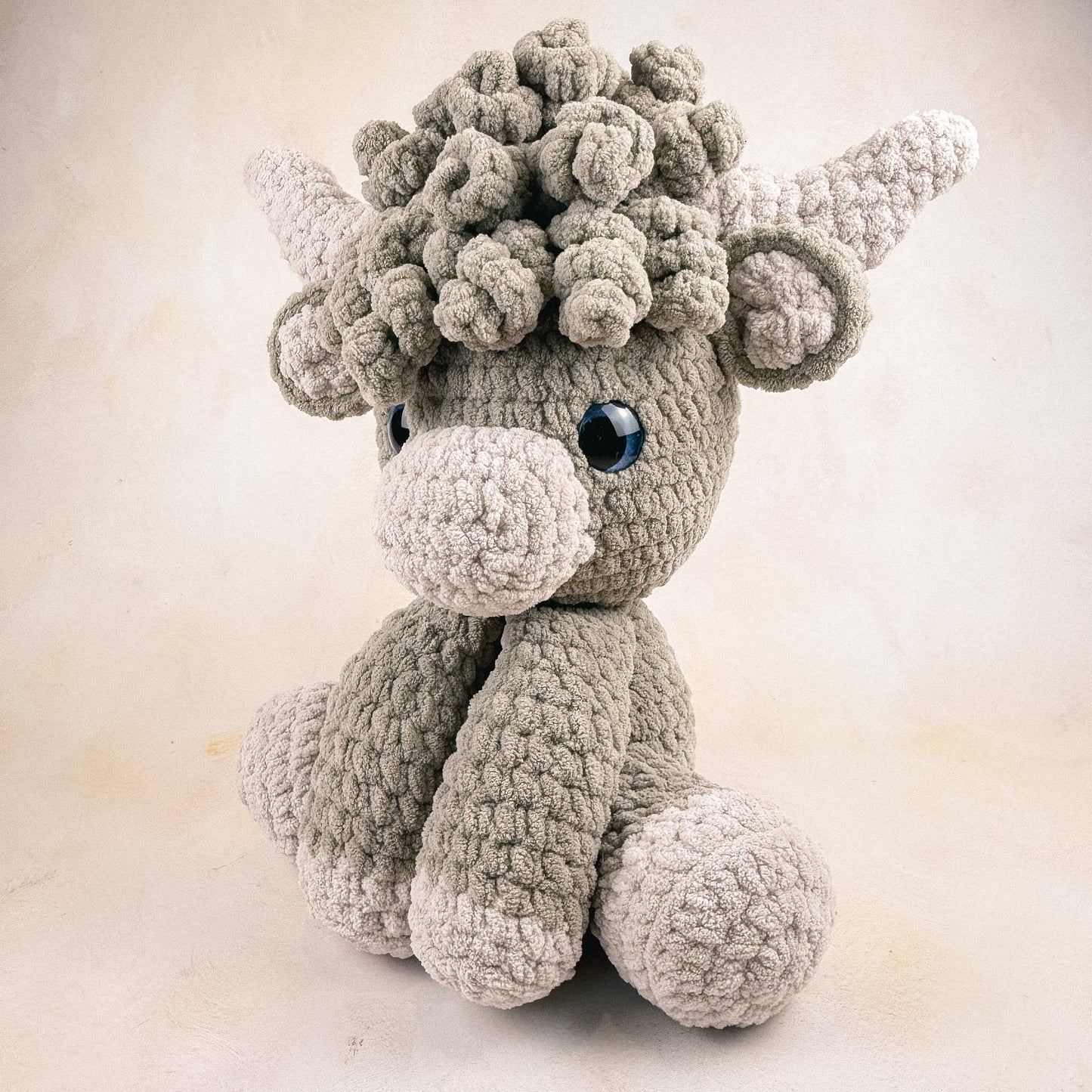 Handmade Highland Cow Plush