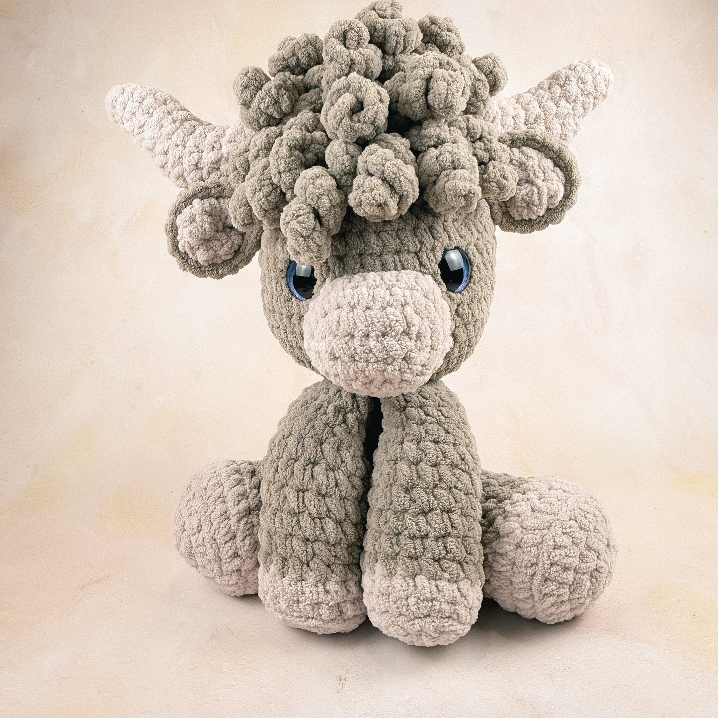 Handmade Highland Cow Plush
