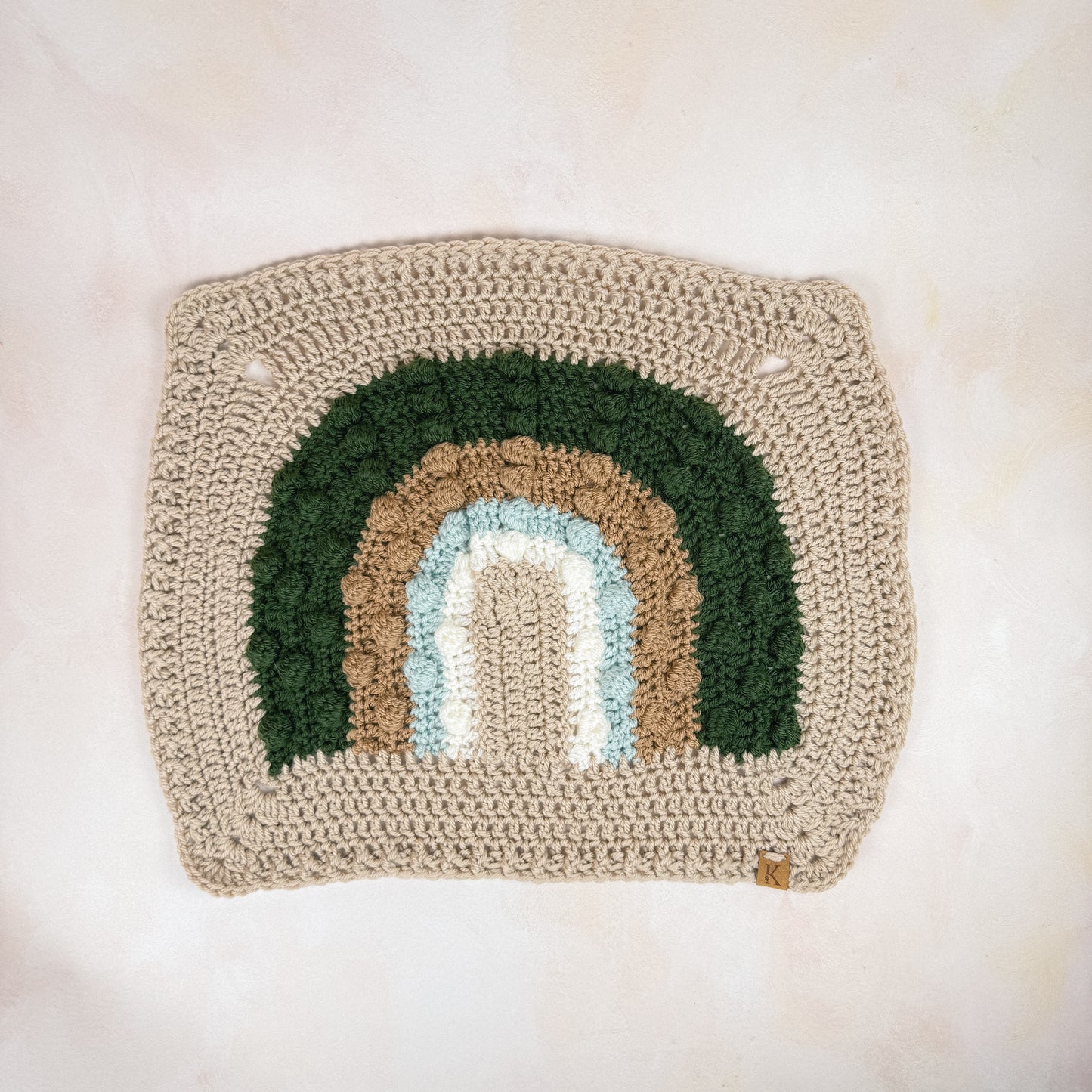 Rainbow Lovey Blanket