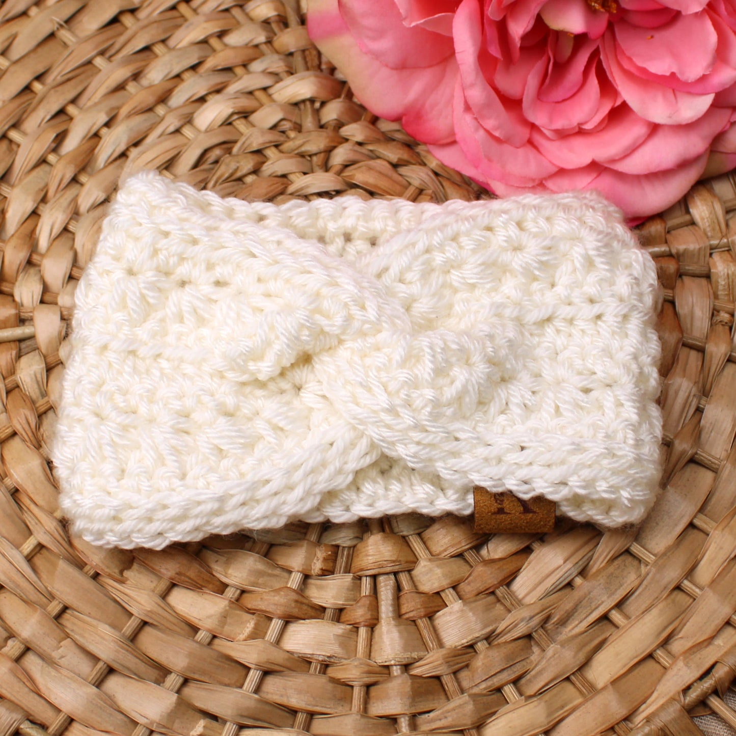 Starlit Swirl Crochet Headband